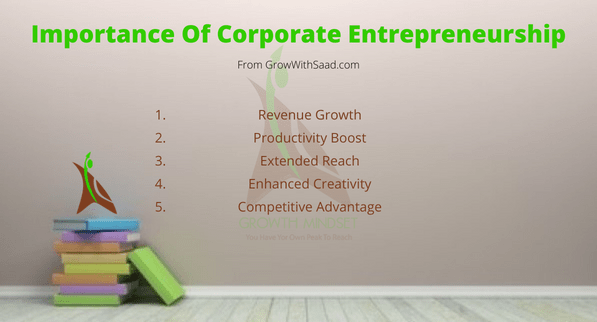 Importance Of Corporate entrepreneurship