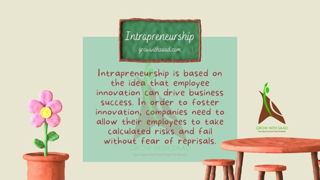 Types Of Corporate Entrepreneurship