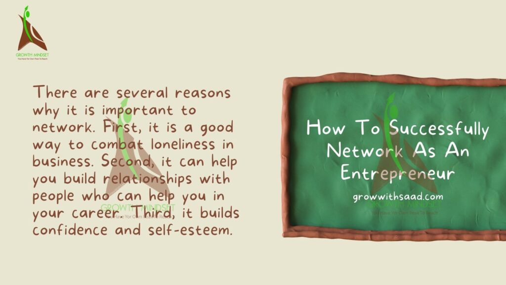 How To Successfully Network As An Entrepreneur