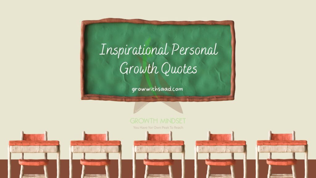 Inspirational Personal Growth Quotes