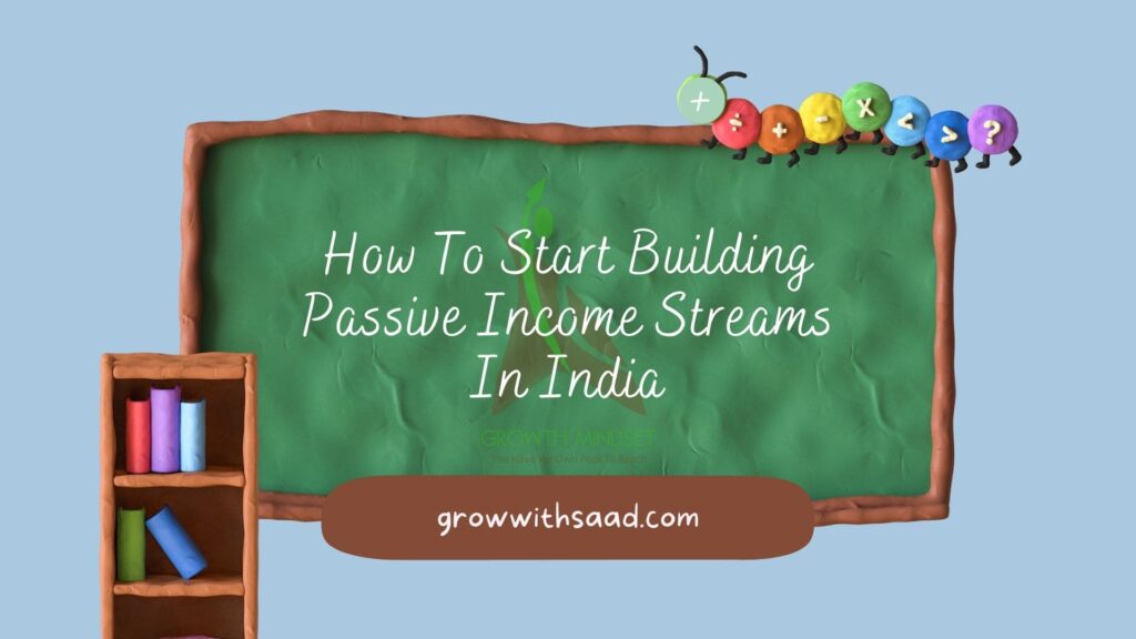 Earn Passive Income In India